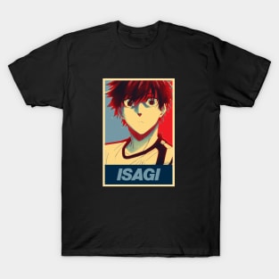 blue lock anime isagi T-Shirt